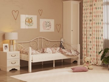 Детская кровать Гарда 7, 90х200, белая в Великом Новгороде