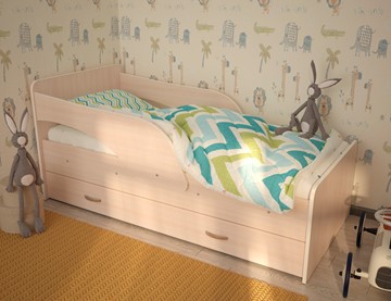 Детская кровать для девочки Максимка, цвет Млечный дуб в Великом Новгороде