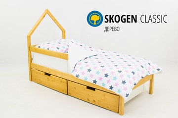 Детская кровать-домик мини Skogen дерево в Великом Новгороде