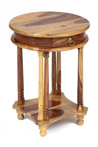 Кофейный стол Бомбей - 1149  палисандр, 45*45*60, натуральный (natural) арт.10049 в Великом Новгороде