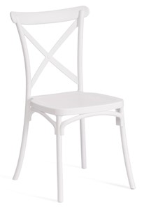 Обеденный стул CROSS (mod. PL24) 48х58х89 White (белый) 11954 арт.20052 в Великом Новгороде