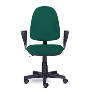 Офисное кресло Brabix Prestige Ergo MG-311 (регулируемая эргономичная спинка, ткань,черно-зеленое) 532421 в Великом Новгороде