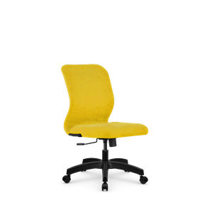 Кресло офисное SU-Mr-4/подл.000/осн.001 желтый в Великом Новгороде