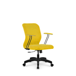 Офисное кресло SU-Mr-4/подл.079/осн.001 желтый в Великом Новгороде