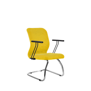 Офисное кресло SU-Mr-4/подл.109/осн.007 желтый в Великом Новгороде