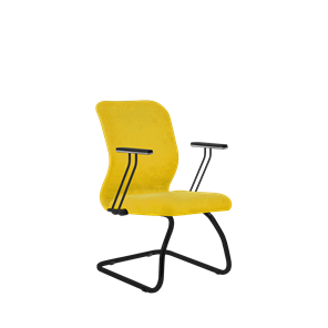 Офисное кресло SU-Mr-4/подл.110/осн.008 желтый в Великом Новгороде