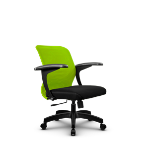 Компьютерное кресло SU-M-4/подл.160/осн.001, Зеленый/Черный в Великом Новгороде