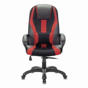 Компьютерное кресло Brabix Premium Rapid GM-102 (экокожа/ткань, черное/красное) 532107 в Великом Новгороде