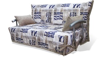 Прямой диван Hit-Divan Аккордеон с боковинами, спальное место 1200 в Великом Новгороде