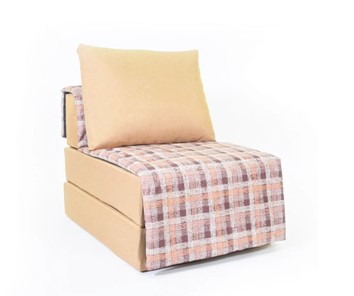 Бескаркасное кресло-кровать Харви, песочный-квадро беж в Великом Новгороде