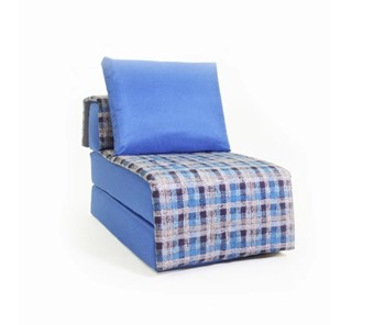 Кресло бескаркасное Харви, синий - квадро в Великом Новгороде