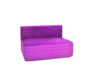 Кресло бескаркасное Тетрис 100х80х60, фиолетовое в Великом Новгороде