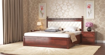 Спальная кровать Ричард 140*200 с основанием в Великом Новгороде