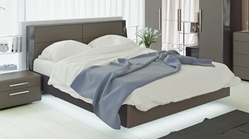 Кровать Наоми 1600, цвет Фон серый, Джут СМ-208.01.01 в Великом Новгороде