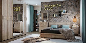 Набор мебели для спальни SCANDICA OSLO №1 в Великом Новгороде
