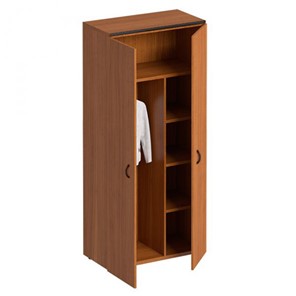Шкаф для одежды с дополнением Дин-Р, французский орех (90х46,5х196,5) ДР 771 в Великом Новгороде