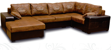 П-образный диван Verdi Плаза 405х210 в Великом Новгороде