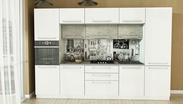 Модульный кухонный гарнитур Герда, длина 320 см в Великом Новгороде - изображение