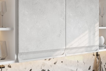 Модульный угловой гарнитур Вельвет, бетон графит/бетон снежный в Великом Новгороде - предосмотр 4