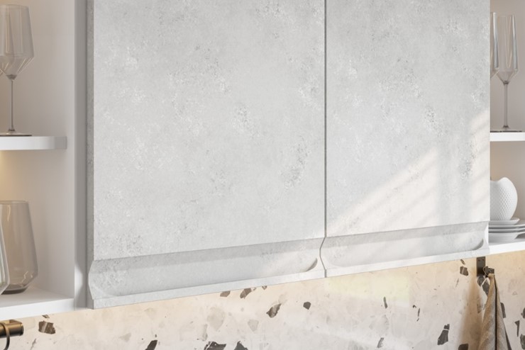 Модульный угловой гарнитур Вельвет, бетон графит/бетон снежный в Великом Новгороде - изображение 4