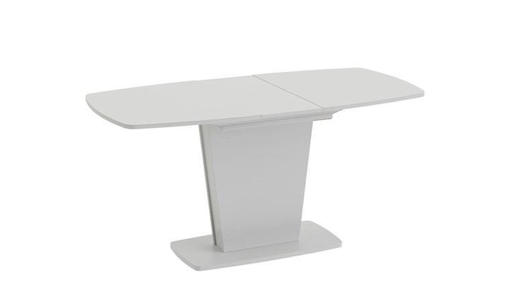 Раздвижной стол Честер тип 2, цвет Белый/Стекло белый глянец в Великом Новгороде - изображение 1