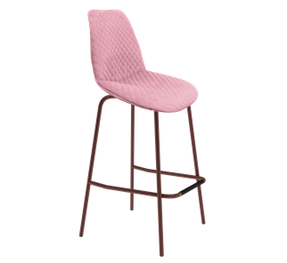 Барный стул SHT-ST29-С22 / SHT-S29P (розовый зефир/медный металлик) в Великом Новгороде