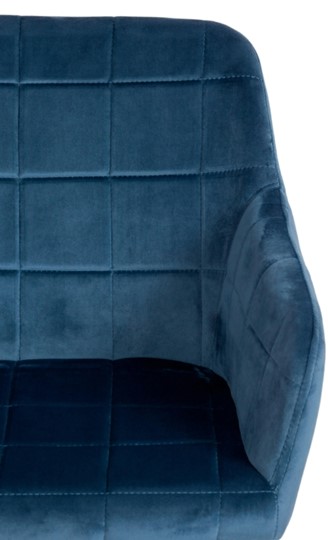 Обеденный стул BEATA (mod. 8266) 56х60х82 синий (G062-48)/черный в Великом Новгороде - изображение 5