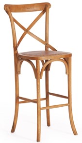Барный стул CROSS BAR (mod.CE6002) 49,5х52,5х117 Груша (№3) арт.12820 в Великом Новгороде