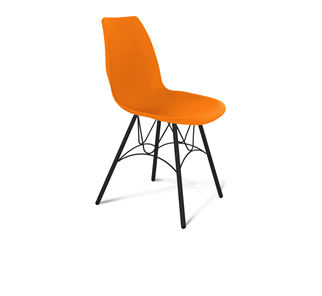 Обеденный стул SHT-ST29/S100 (оранжевый ral2003/черный муар) в Великом Новгороде - предосмотр