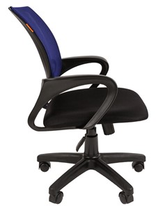Компьютерное кресло CHAIRMAN 696 black Сетчатый акрил DW61 синий в Великом Новгороде - предосмотр 2