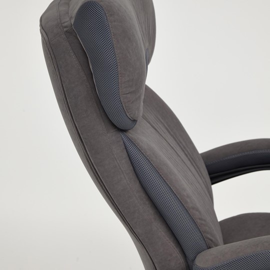 Офисное кресло DUKE флок/ткань, серый/серый, 29/TW-12 арт.14039 в Великом Новгороде - изображение 10
