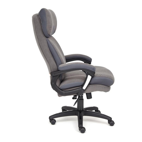 Офисное кресло DUKE флок/ткань, серый/серый, 29/TW-12 арт.14039 в Великом Новгороде - изображение 6