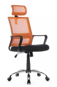 Офисное кресло RCH 1029HB, черный/оранжевый в Великом Новгороде