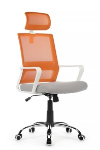 Кресло RCH 1029HW, серый/оранжевый в Великом Новгороде