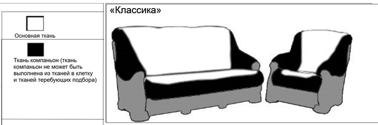 Диван прямой Классика Б, Миксотойл в Великом Новгороде - изображение 5