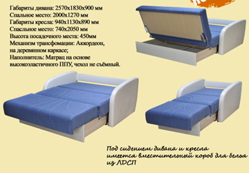 Кресло-кровать Коралл 1 в Великом Новгороде - предосмотр 1