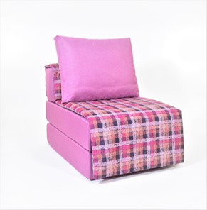Бескаркасное кресло-кровать Харви, фуксия - квадро в Великом Новгороде
