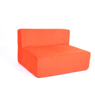 Кресло бескаркасное Тетрис 100х80х60, оранжевое в Великом Новгороде