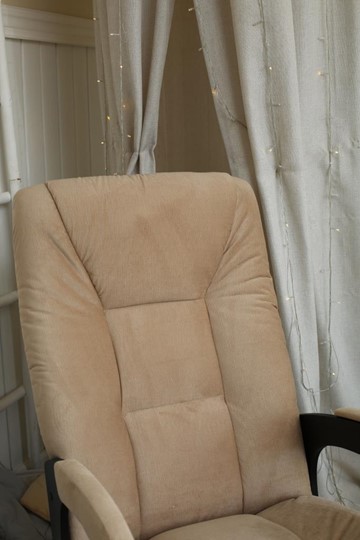 Кресло-качалка Леон маятниковая, ткань AMIGo песок 29-Т-П в Великом Новгороде - изображение 7