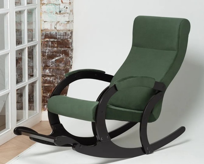 Кресло-качалка Марсель, ткань Amigo Green 33-Т-AG в Великом Новгороде - изображение 3