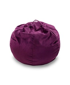 Кресло-мешок Орбита, велюр, фиолетовый в Великом Новгороде