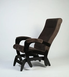 Кресло-качалка Версаль, ткань шоколад 36-Т-Ш в Великом Новгороде