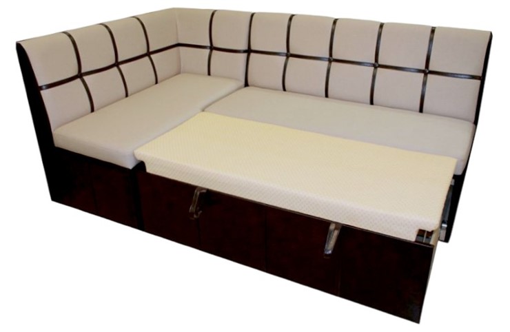 Кухонный угловой диван Квадро 5 со спальным местом в Великом Новгороде - изображение 1