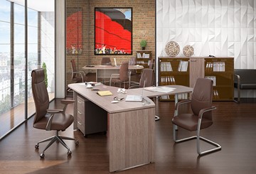 Комплект офисной мебели Xten для двух сотрудников с тумбочками в Великом Новгороде - предосмотр 2