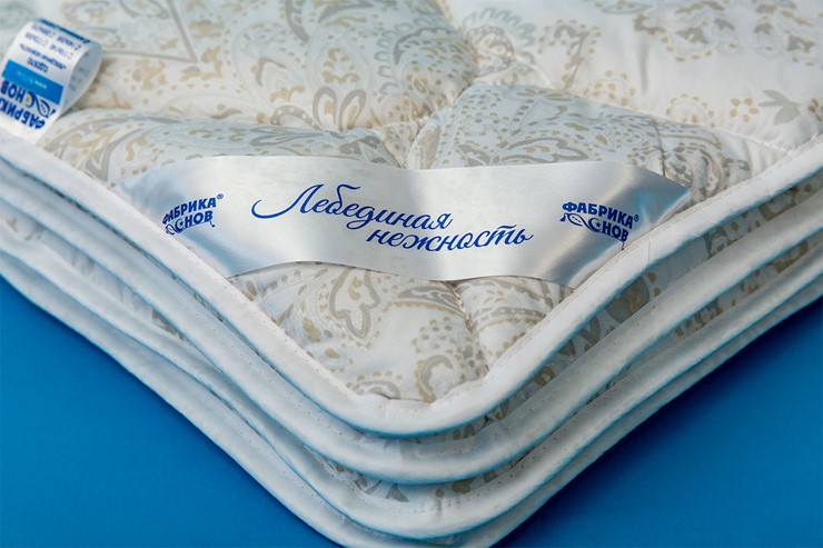 Одеяло всесезонное полутороспальное Лебединая нежность в Великом Новгороде - изображение 1