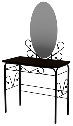 Дамский столик черный, венге в Великом Новгороде - изображение