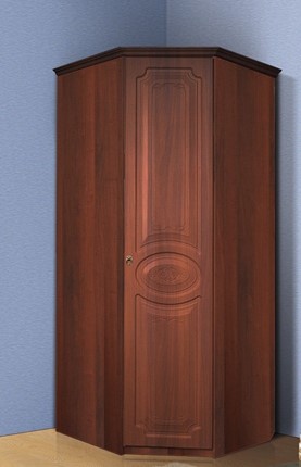 Шкаф угловой Ивушка-5, цвет Итальянский орех в Великом Новгороде - изображение