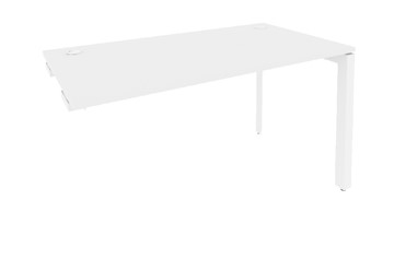 Приставной стол к тумбе O.MP-SPR-3.7 Белый/Белый бриллиант в Великом Новгороде